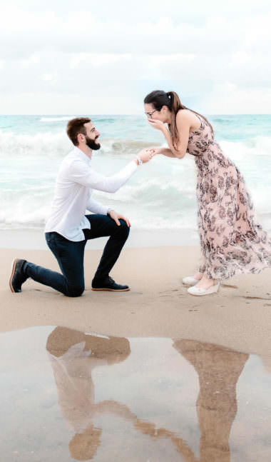 wedding proposal sardinia