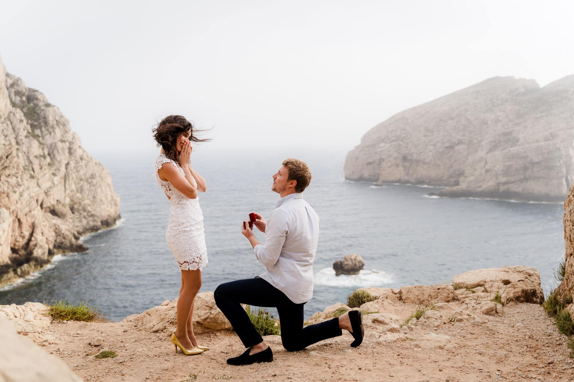 alghero wedding proposal